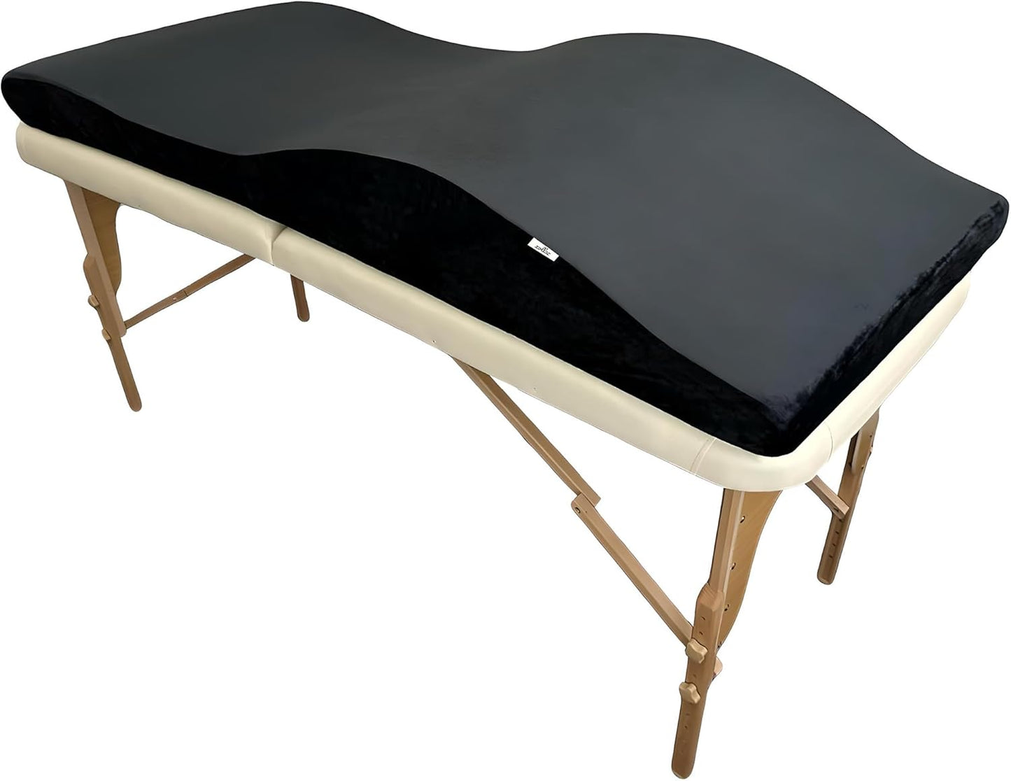 High-Density Foam Massage Table Cushion with Soft Plush Cover, Ergonomic Design, Memory Foam Spa Bed Pillow for Salon, 23" (58 cm)