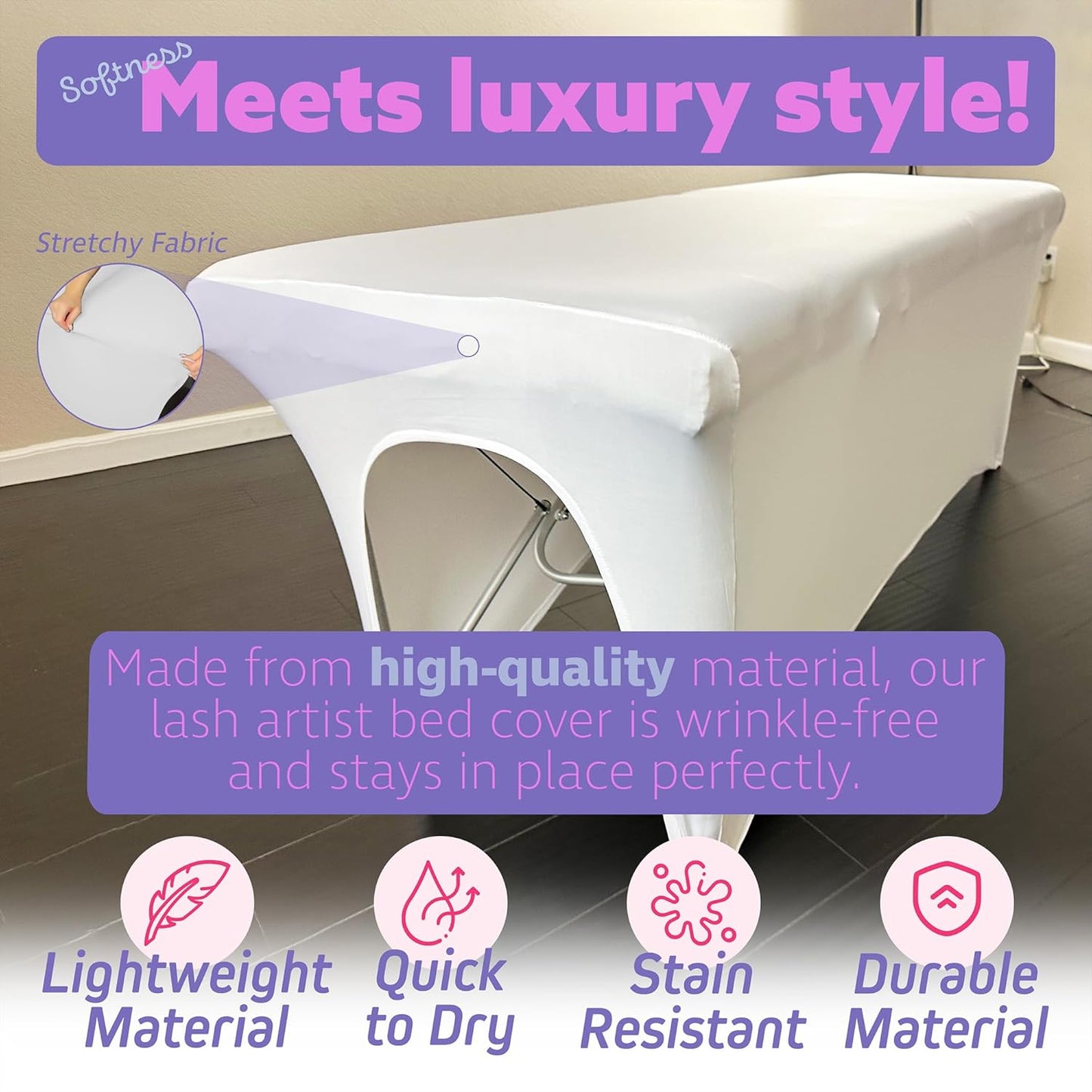 Stretchy Bed Cover For Eyelash Extension