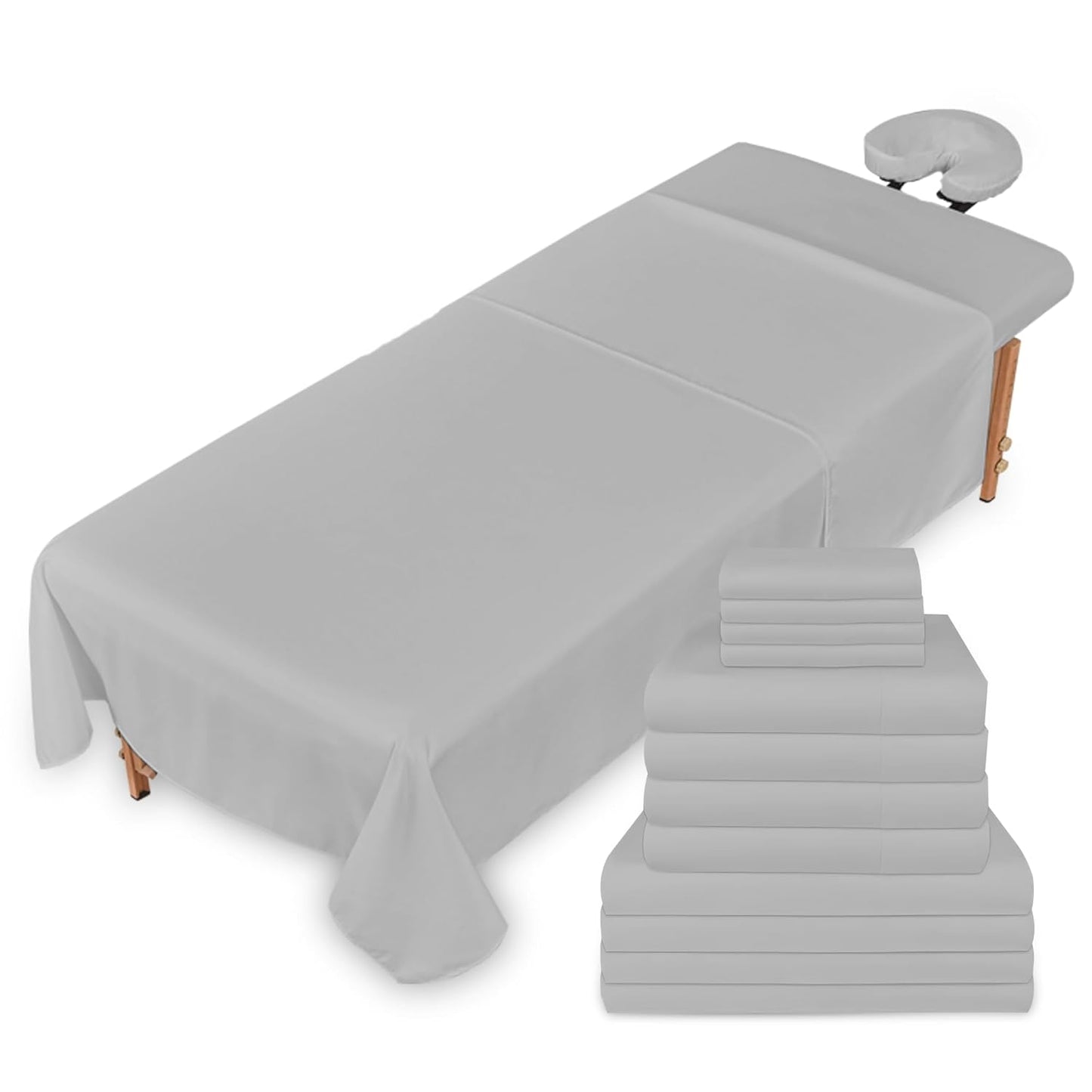 Massage Sheets 4 Set Bundle - 120GSM Double Brushed Premium Microfiber