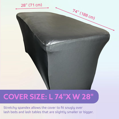 Wipeable Artificial Leather Bed Cover For Eyelash Extension