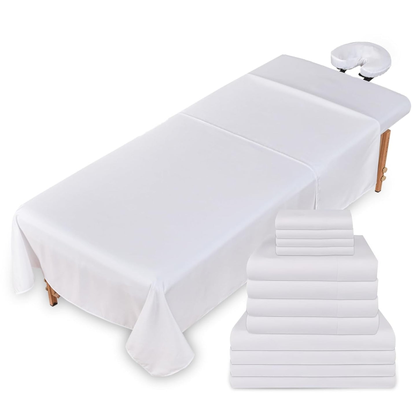 Massage Sheets 4 Set Bundle - 120GSM Double Brushed Premium Microfiber