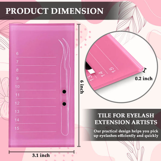 Acrylic Tile For Eyelash Extension